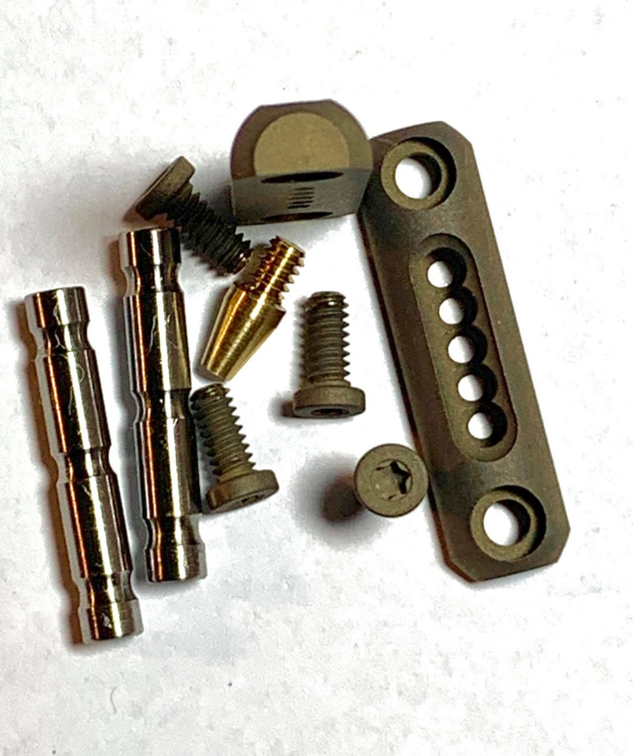 Titanium AR Anti-Walk Hammer & Trigger Pin Set